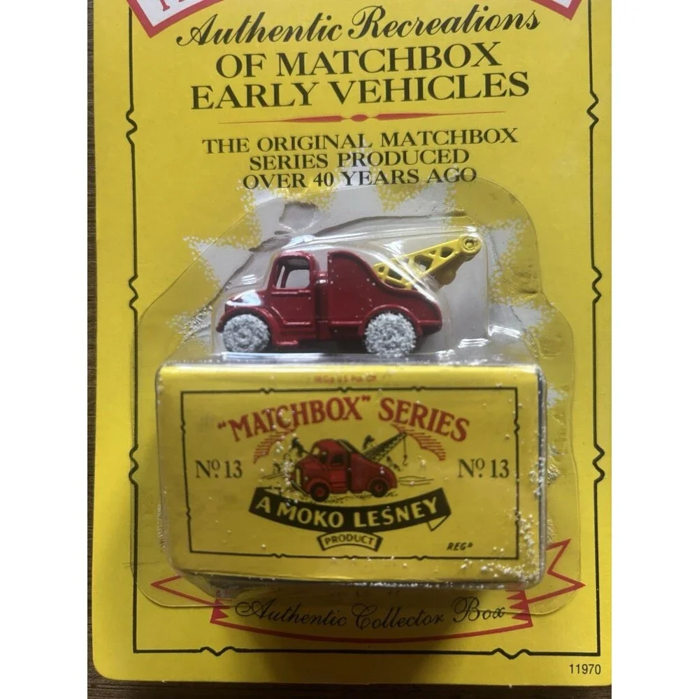 Matchbox Originals No. 13 Bedford Wreck Truck Collector Series II MOC Lesney
